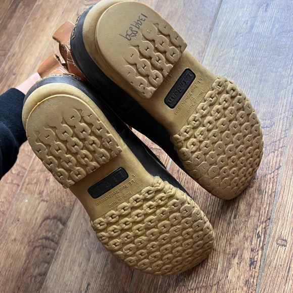 LL Bean Duck Boots - Brown and Black - Picture 5 of 7